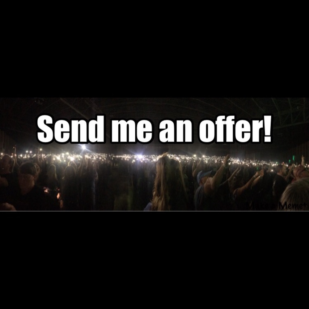 Now accepting offers on every item listed!